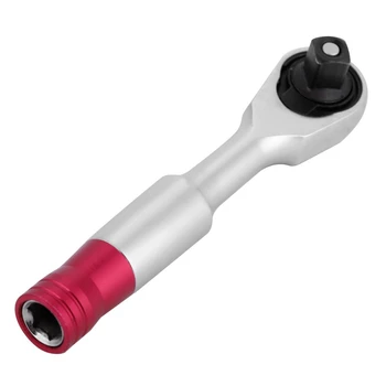 1/4 дюйма 85 мм Набор мини-динамометрических ключей Ручной ремонт для автомобиля, велосипеда, комплект торцевых ключей для велосипеда