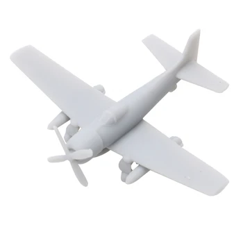 5ШТ A-1 Атакующий Самолет 1/2000 700 350 Длина 4 мм 17 мм 34 мм Масштабная Модель Ударного Самолета Douglas A-1 Skyraider для DIY Дисплея
