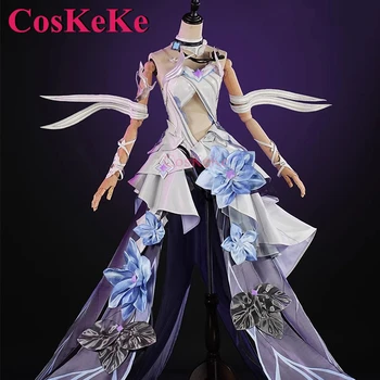 CosKeKe Seele Vollerei Косплей Игра Honkai Impact 3 Костюм Милое Элегантное Платье Полный Комплект Одежды Для Ролевых Игр На Хэллоуин Новый
