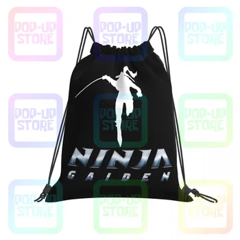 Ninja Gaiden Видеоигры Сумки на шнурке Спортивная Сумка Пляжная сумка для спортзала Рюкзаки для одежды в спортивном стиле