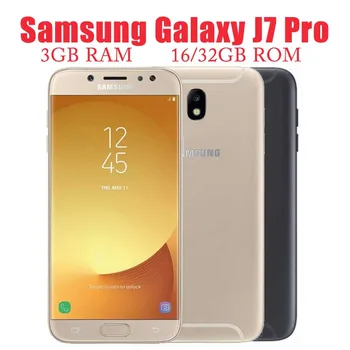 Samsung Galaxy J7 Pro J730F Мобильный Телефон С Двумя SIM-картами 5,5 