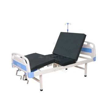 SY-R009 Двухфункциональная больничная медицинская кровать с роликами, 2 кривошипные больничные кровати цена