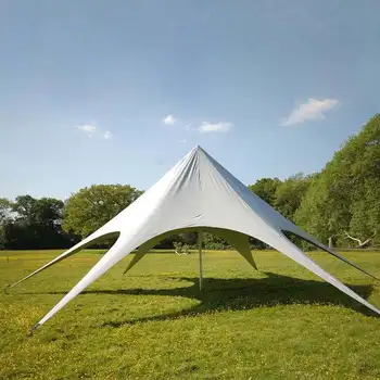 Алюминиевая рама водонепроницаемого шатра spider Star Shade с однополюсным натяжным шатром star для мероприятий и свадеб