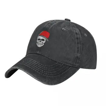 Бейсболка-скелет Бейсбольные кепки Ретро потертая кепка Snapback Унисекс в стиле шляпы для гольфа на открытом воздухе Всесезонная кепка для путешествий