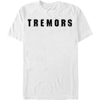 Белая футболка с логотипом Tremors