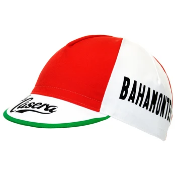 Велосипедные кепки Bahamontes в стиле ретро, красная велосипедная шляпа, один размер подходит большинству