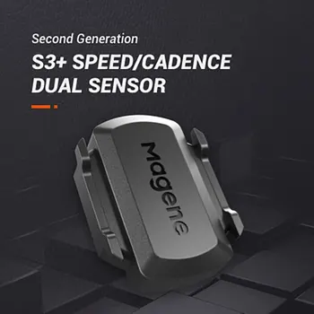 Датчик частоты вращения Magene Speed S3 Plus ANT Bluetooth Спидометр GPS Велокомпьютер, совместимый с Garmin Bryton Wireless