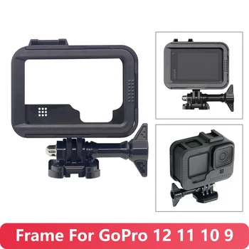 Для GoPro 12 Защитный каркасный чехол, корпус видеокамеры с холодными ботинками для Go Pro Hero 11 10 9 Аксессуары для экшн-камер