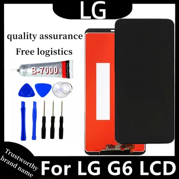 Для LG G6 ЖК-дисплей с сенсорным экраном Дигитайзер В сборе Замена экрана для LG H870 H873 VS998 Pantalla с рамкой Запасные Части