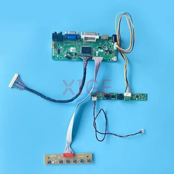 Для M280HKJ-L30 M280HKJ-L50 Комплект платы контроллера Драйвера ЖК-монитора DIY HDMI-Совместимый VGA DVI 28 