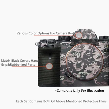 Для Sony A1 Alpha 1 a1 Защитная наклейка для камеры, покрытие от царапин, оберточная бумага, чехол, наклейка для камеры a1