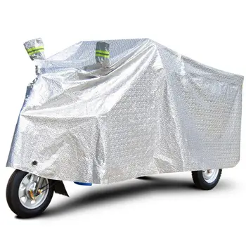 Дождевик для мотоцикла, чехол для хранения мотоцикла, Термостойкая всесезонная защита от ультрафиолета, непромокаемый большой чехол для мотоцикла