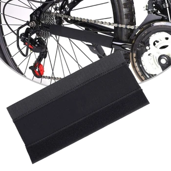 Защита цепи рамы велосипеда Наклейка на опору цепи Защитная накладка Обертка Защита цепи рамы велосипеда для горных велосипедов