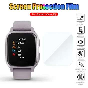 Защитная пленка из мягкого закаленного стекла для Garmin Venu SQ SQ Music Smart Watch, Аксессуары для защиты экрана