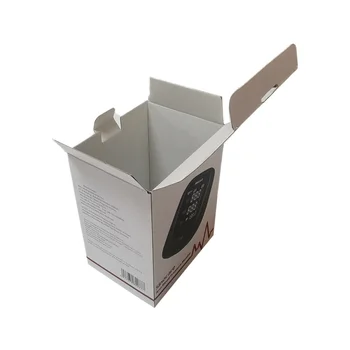 Индивидуальный продукт, Бумажная коробка хорошего качества на заказ С крышкой, Белые картонные коробки с логотипом