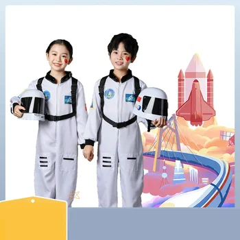 Карнавальные костюмы для детей, косплей космонавта, Ролевые игры космонавта, Детская рабочая форма 2022, Новый День рождения