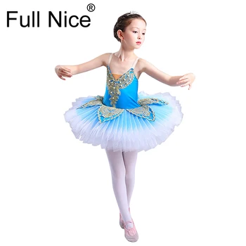 Лебедь, профессиональная балетная пачка, детский костюм с цветами, современные танцевальные костюмы, балетная пачка для девочек