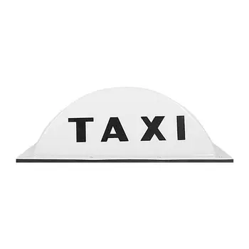 Магнитный фонарь на крыше такси 22 Вт со светодиодной подсветкой для автомобилей, универсальный белый фонарь для такси на 12 В, энергосберегающее такси