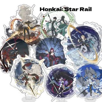 МиХойо Новая игра Honkai: Star Rail Blade Bronia Hill Акриловая Подставка Модель Тарелки Стол Декор спальни Косплей Фанаты Подарки Друзьям