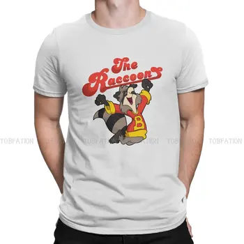 Мужская футболка с изображением животного енота, базовая футболка для отдыха, футболка Bert Raccoon, Новинка, новый дизайн, свободные
