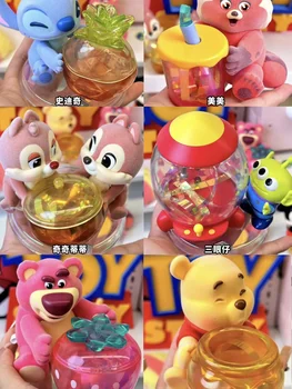 Новая Юбилейная серия Disney Фигурка Happy Embrace Тематическая Фигурка Kawaii Mini Decor Caja Ciega Toy Collect Christmas Gift Kids