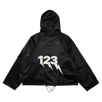 Новый 2023 роскошный Джентльмен, Мужские бейсбольные пальто и куртки с вышивкой RRR123, абстрактное цифровое пальто с капюшоном, теплое # 135