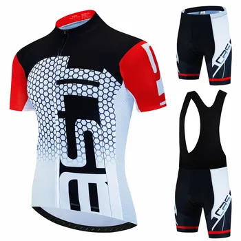 Новый комплект из джерси для велоспорта Летняя велосипедная одежда MTB Велосипедная одежда Униформа Майо Ropa Ciclismo Мужская велосипедная одежда велосипедный костюм