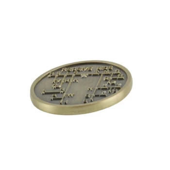 Памятные монеты CW азбукой Морзе Обучающая монета CW азбукой Морзе Обучающая монета для начинающих радиолюбителей