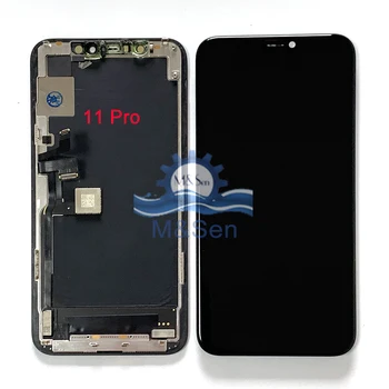 Протестирован Жесткий OLED-дисплей Для Apple iPhone X XS Max с ЖК-рамкой и Сенсорным экраном Для iPhone 11 Pro 12 13 Mini LCD 12 Pro Max Display 14 14 Plus