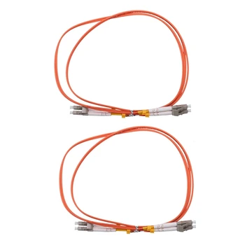 Соединительный кабель длиной 2 м, дуплексный многомодовый LC-LC, волоконно-оптический патч-корд LC-To-LC.