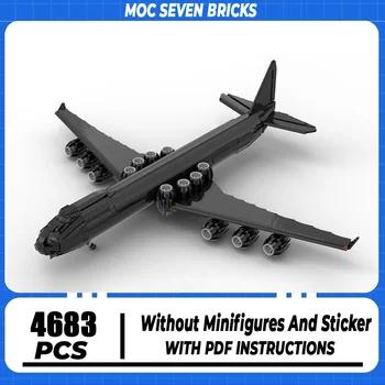 Строительные блоки Moc серии Military UCS Resqusto Model Technology Brick, игрушки для самолетов, праздничные подарки