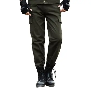 Уличные брюки Прочные мужские уличные брюки-карго из дышащей ткани, множество карманов для походов, тренировок, мужские брюки свободного кроя