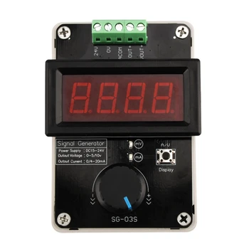 Цифровой генератор сигналов напряжения 4-20 МА, 0-10 В, 0-20 МА, регулируемый преобразователь тока, электронный измерительный прибор, прочный