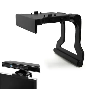 Черный прочный держатель для соматосенсорной подставки Kinect для телевизора Поддержка камеры для телевизора Xbox 360 Экономия расстояния