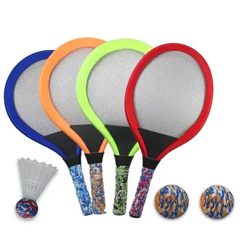 Экологически чистый набор теннисных ракеток, который нелегко выцветает, нелегко деформируется, легкий, яркий и красочный